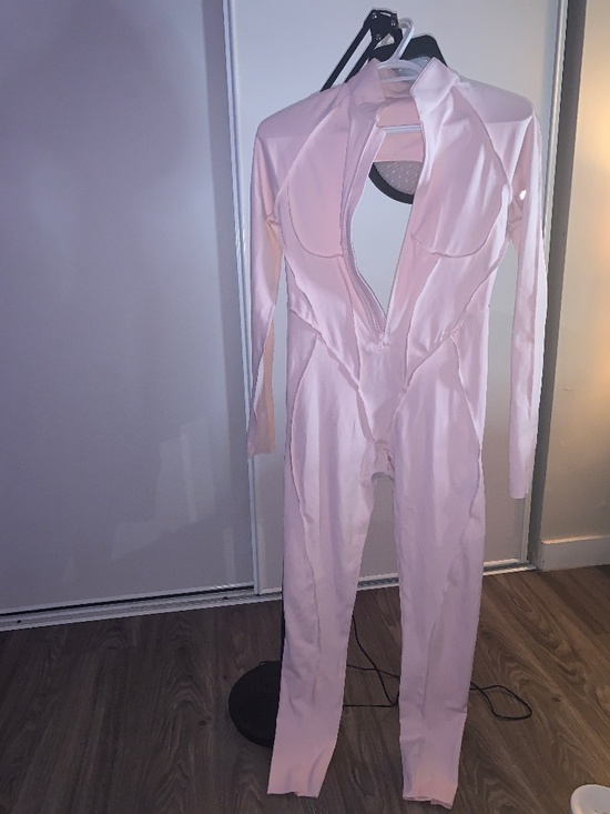 BetterMe Pants - BetterMe Full-Length bodysuit jumpsuit ballet Pink , Medium (NWOT)